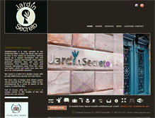 Tablet Screenshot of jardinsecretosantander.com